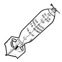 100-pound AN-M30 General Purpose Bomb