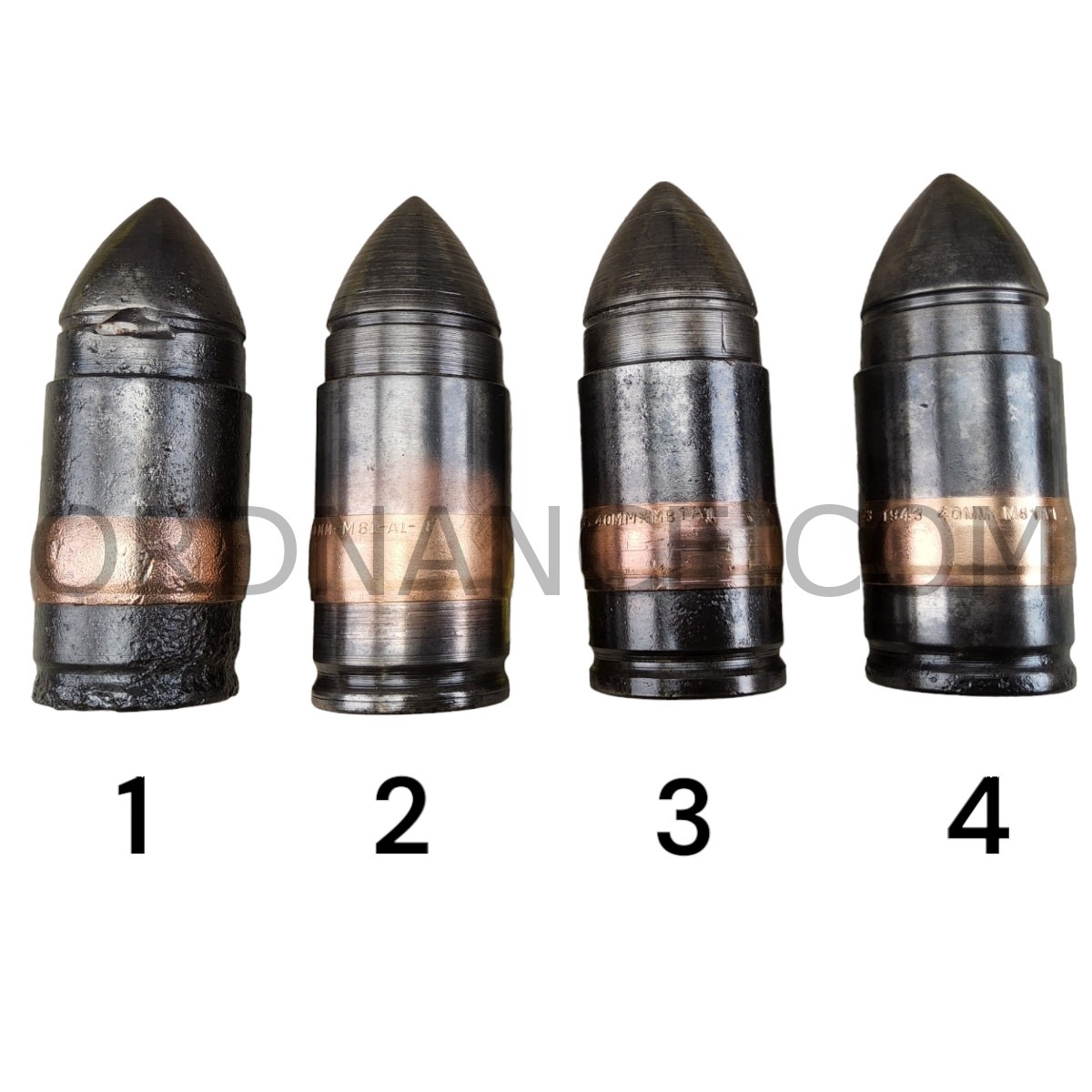 40mm M81A1 Armor Piercing Tracer Projectile Without Windscreen