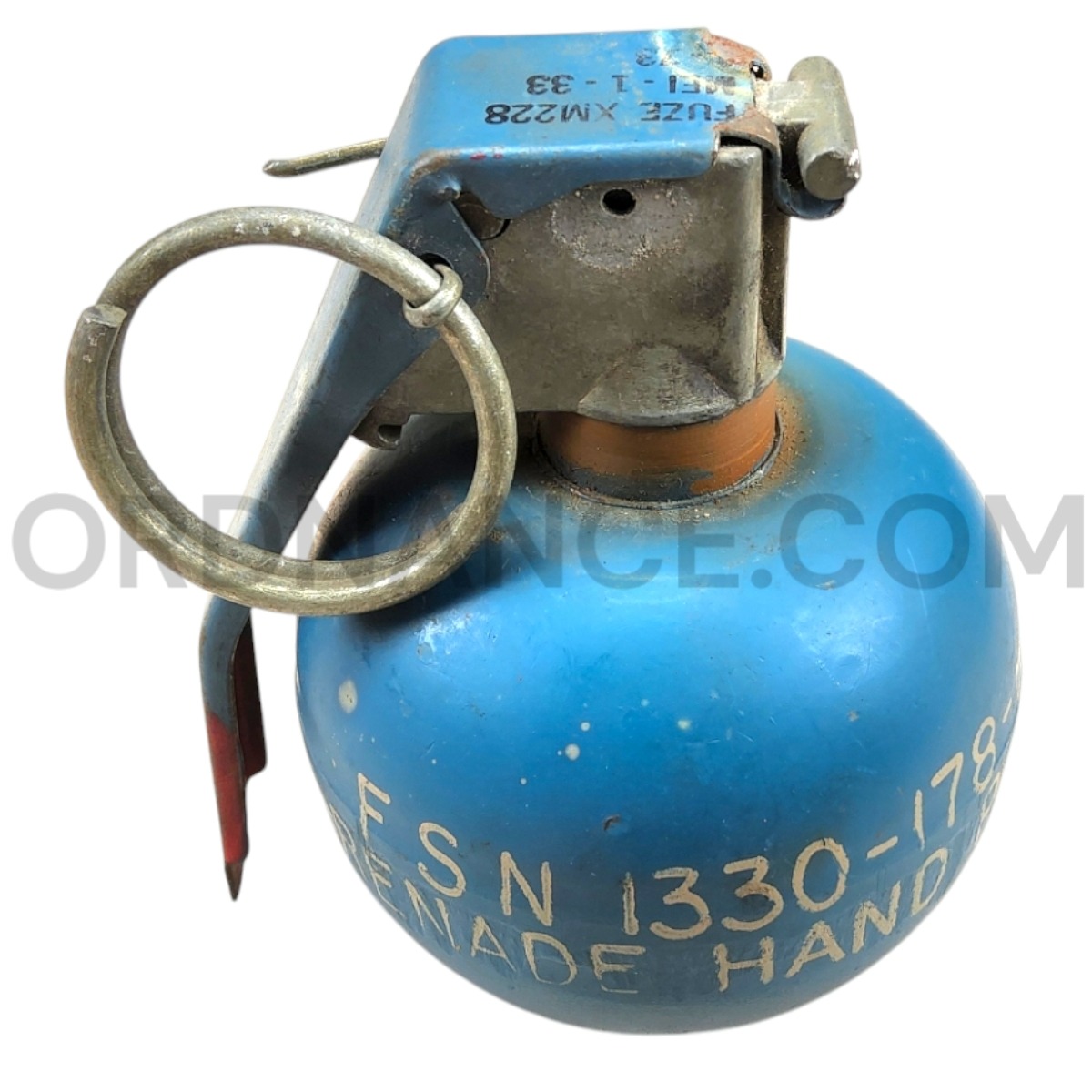 INERT Practice hand grenade with M228 Fuze approx length